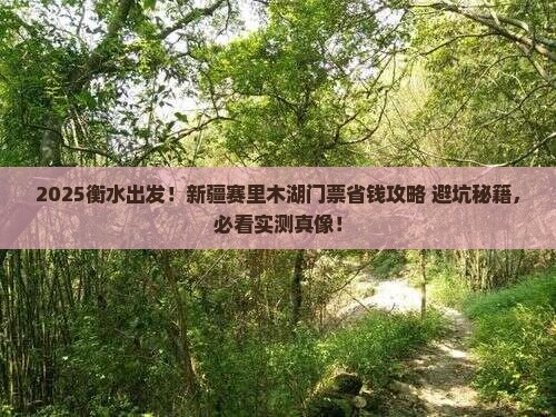 衡水到新疆赛里木湖门票