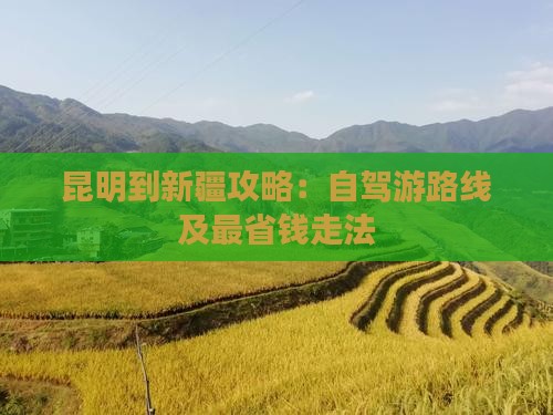 昆明到新疆攻略：自驾游路线及最省钱走法