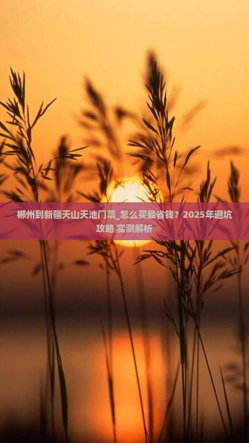 郴州到新疆天山天池门票