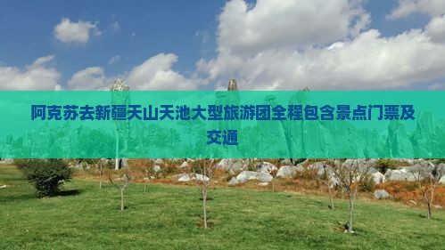 阿克苏去新疆天山天池大型旅游团