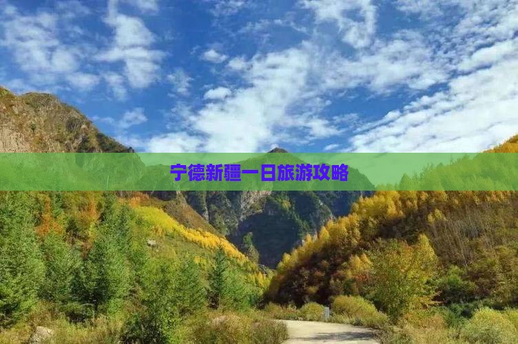宁德去新疆一日
