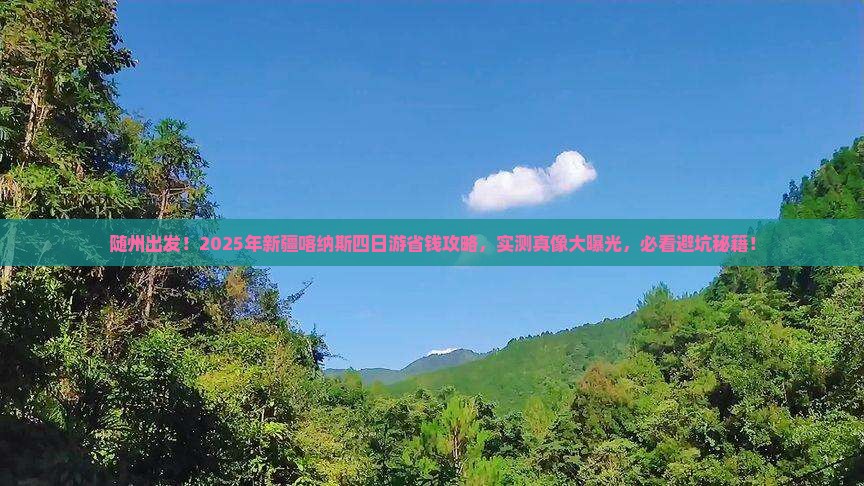 随州去新疆喀纳斯四日游