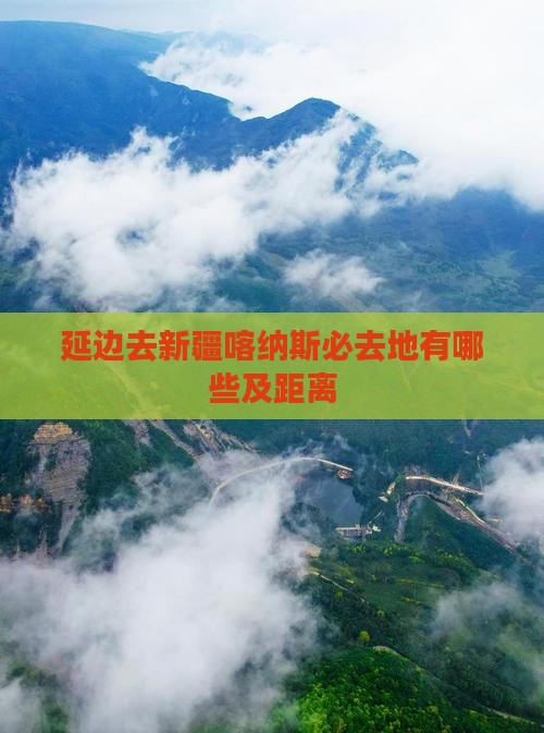 延边去新疆喀纳斯必去地