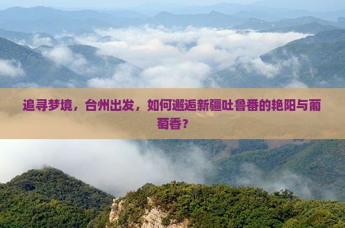 台州到新疆吐鲁番自由行