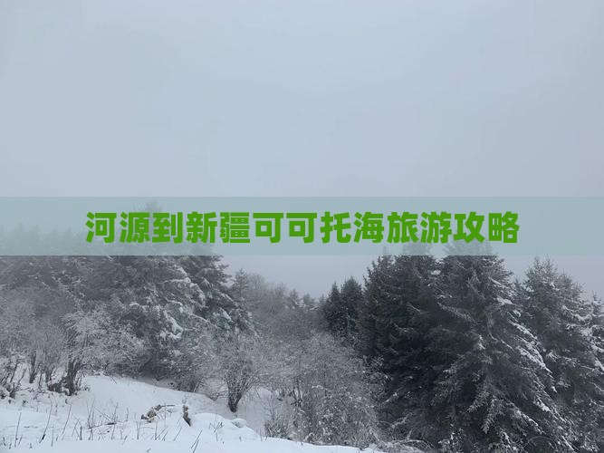 河源到新疆可可托海自由行