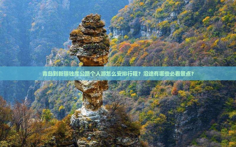 青岛到新疆独库公路个人游