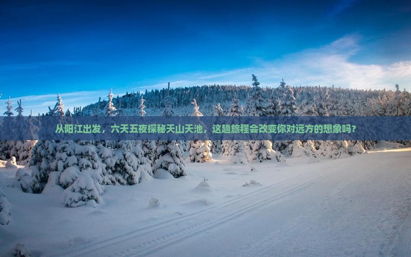 阳江到新疆天山天池六日游