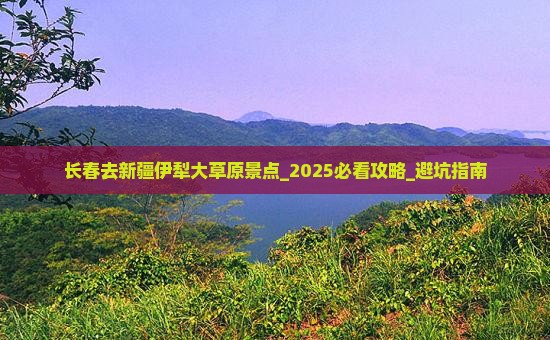 长春去新疆伊犁大草原景点