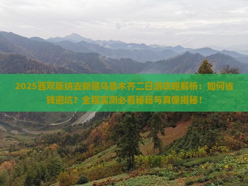 西双版纳去新疆乌鲁木齐二日游