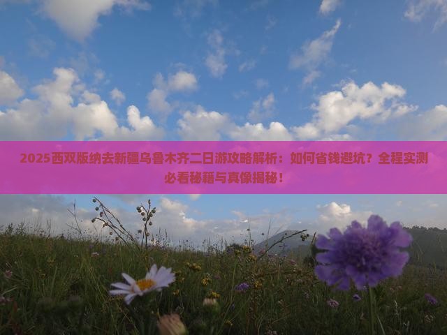 西双版纳去新疆乌鲁木齐二日游