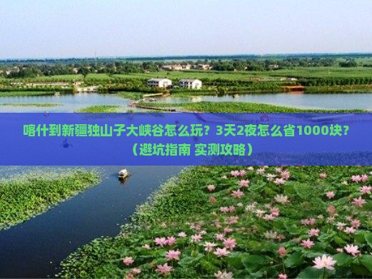 喀什到新疆独山子大峡谷旅行社