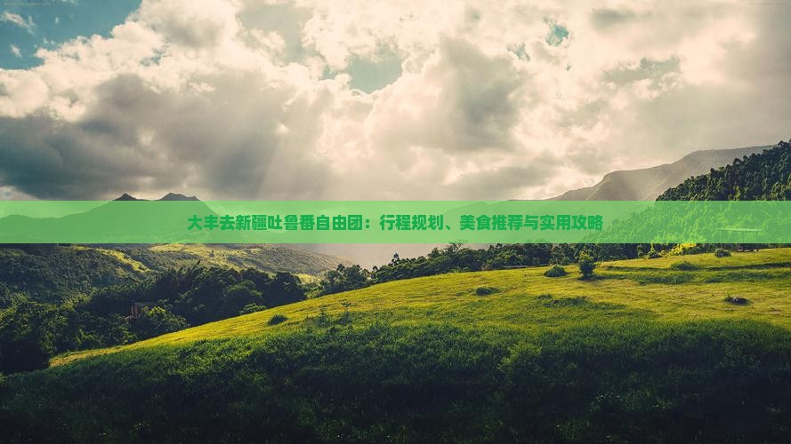 大丰去新疆吐鲁番自由团