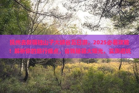 抚州去新疆独山子大峡谷五日游