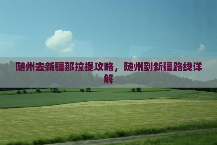 随州去新疆那拉提攻略