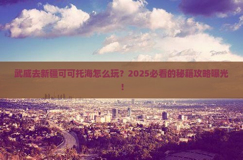 武威去新疆可可托海哪里玩