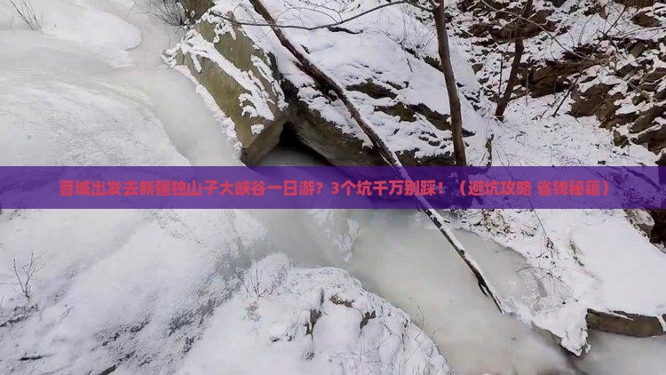 晋城去新疆独山子大峡谷一日