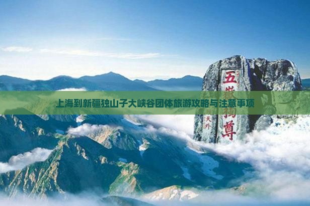 上海到新疆独山子大峡谷团体旅游