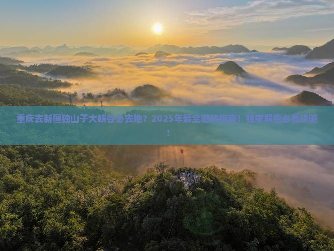 重庆去新疆独山子大峡谷必去地