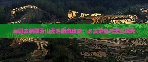 阜阳去新疆天山天池必去地