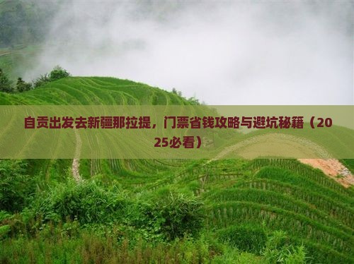 自贡去新疆那拉提门票