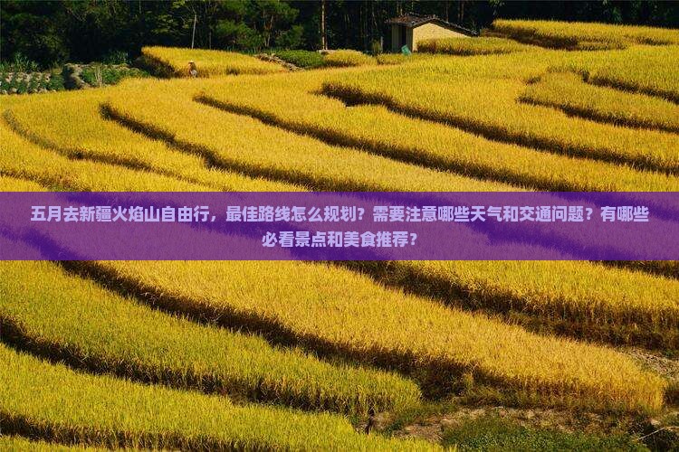 五月去新疆火焰山自由行