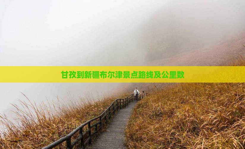 甘孜到新疆布尔津景点