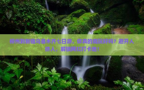 柳州到新疆乌鲁木齐七日游 柳州到新疆乌鲁木齐七日游