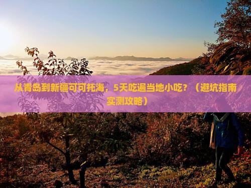 青岛去新疆可可托海旅游小吃