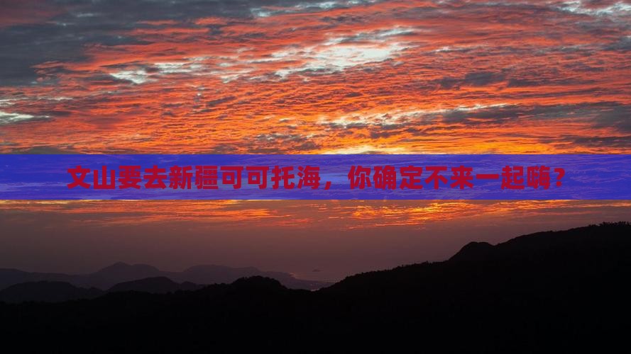 文山去新疆可可托海攻略