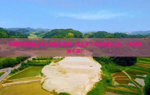东营到新疆独山子大峡谷五日游