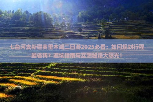 七台河去新疆赛里木湖二日游
