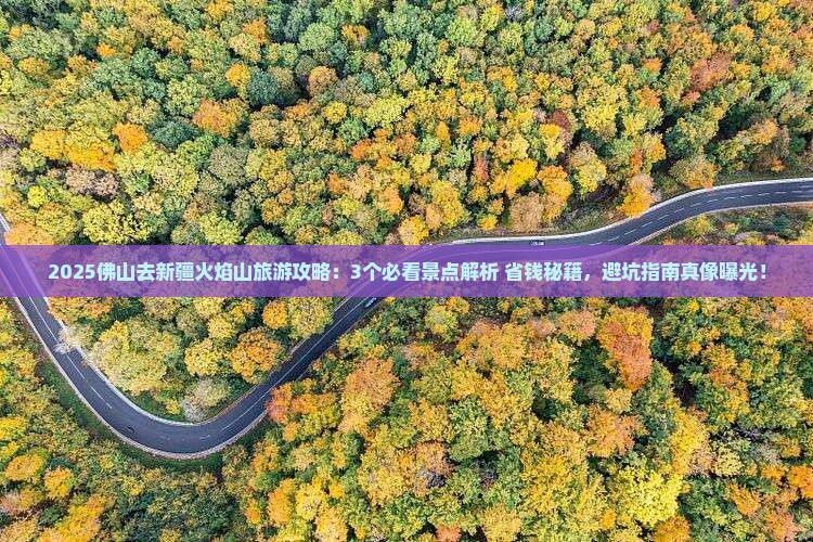 佛山去新疆火焰山哪里玩