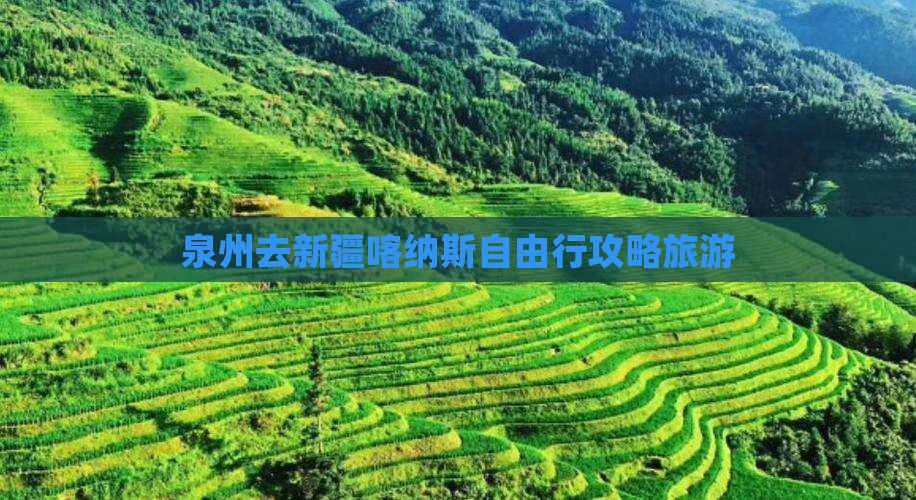 泉州去新疆喀纳斯自由行
