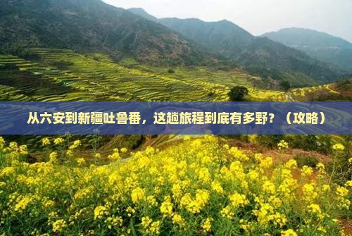 六安到新疆吐鲁番景点