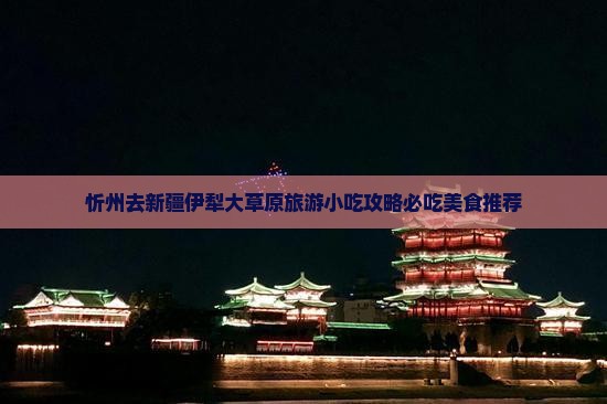 忻州去新疆伊犁大草原旅游小吃