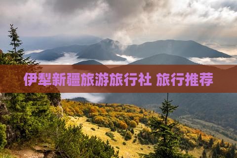 延边去新疆伊犁大草原旅行社
