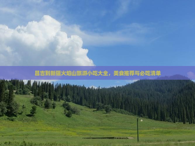昌吉到新疆火焰山旅游小吃