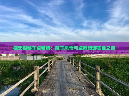 德宏探秘羊卓雍措：藏羊风情与卓雍旅游美食之旅