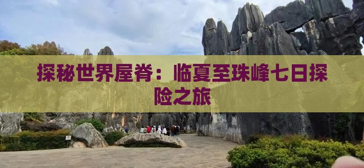 探秘世界屋脊：临夏至珠峰七日探险之旅