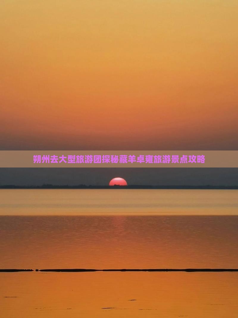 朔州去大型旅游团探秘藏羊卓雍旅游景点攻略