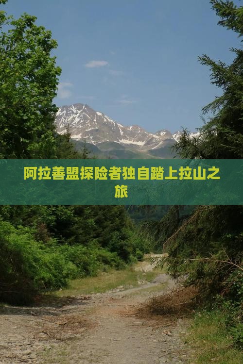 阿拉善盟探险者独自踏上拉山之旅