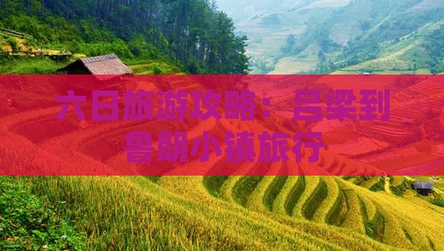 六日旅游攻略：吕梁到鲁朗小镇旅行