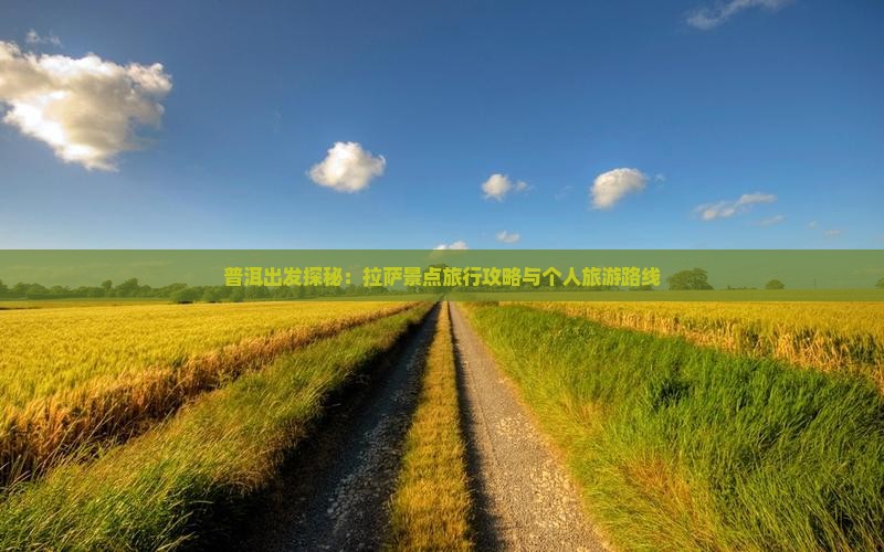 普洱出发探秘：拉萨景点旅行攻略与个人旅游路线