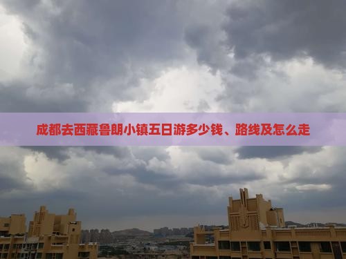 成都去西藏鲁朗小镇五日游