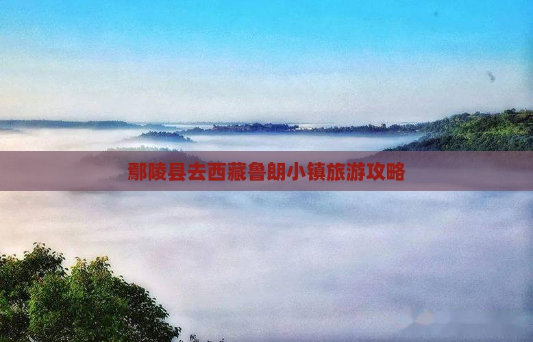 鄢陵县去西藏鲁朗小镇景点