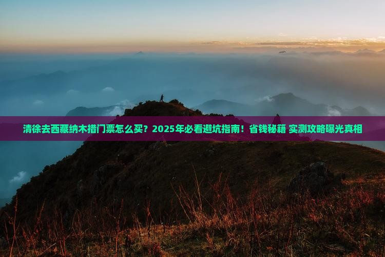 清徐去西藏纳木措门票