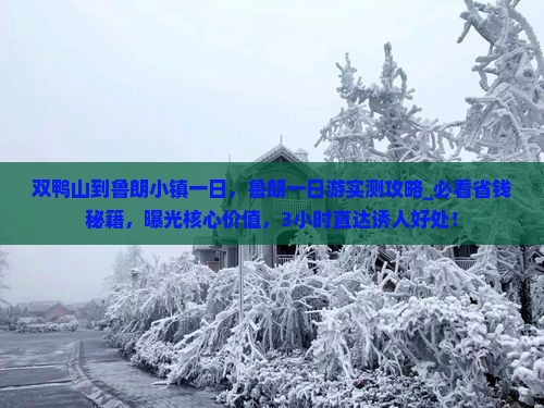 双鸭山到西藏鲁朗小镇一日