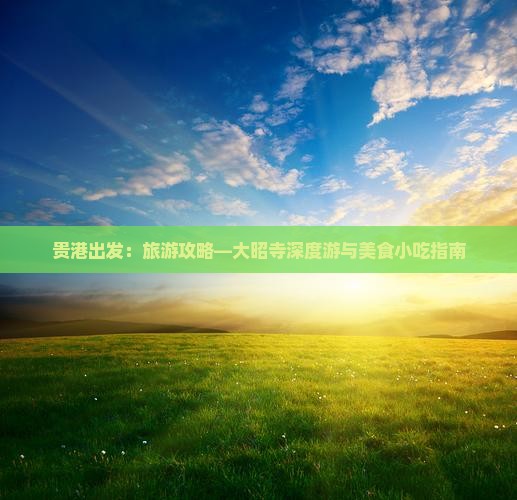 贵港出发：旅游攻略—大昭寺深度游与美食小吃指南