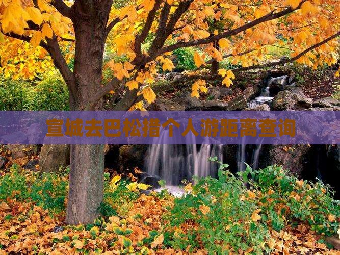 宣城去巴松措个人游距离查询