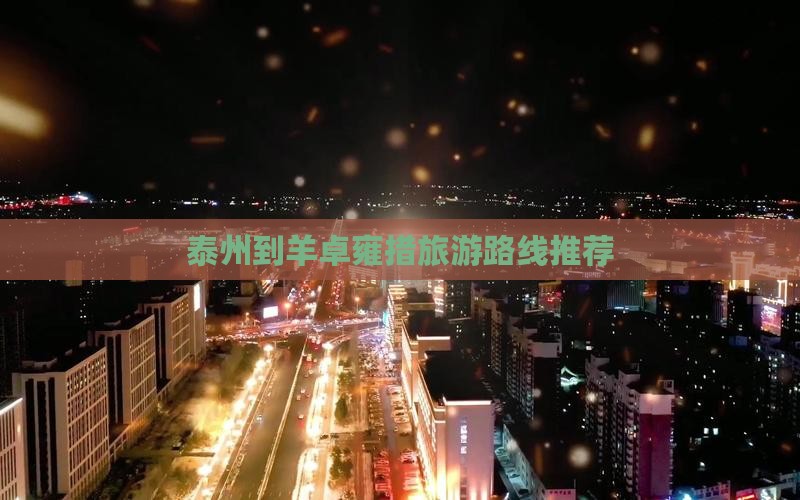 泰州到羊卓雍措旅游路线推荐